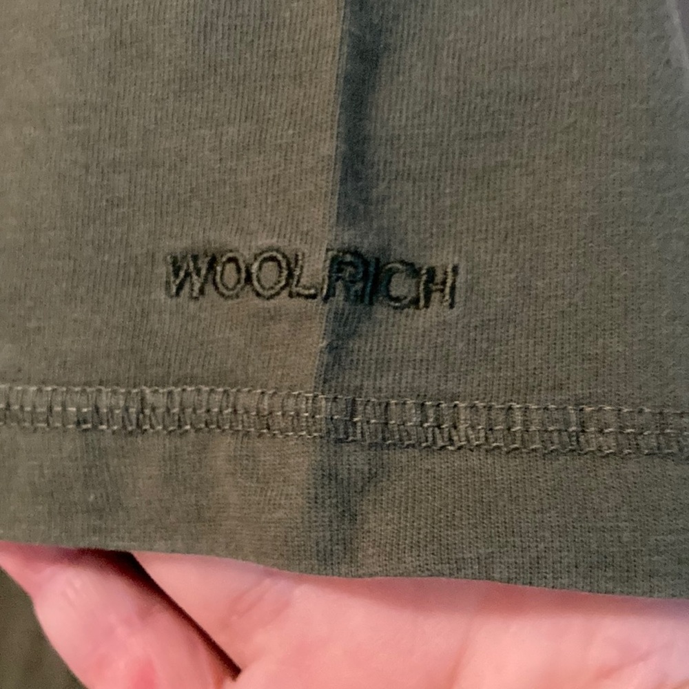 Woolrich Olive Green Polo -Men’s Large